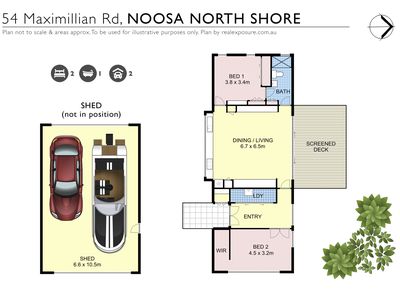 54 Maximillian Road, Noosa North Shore