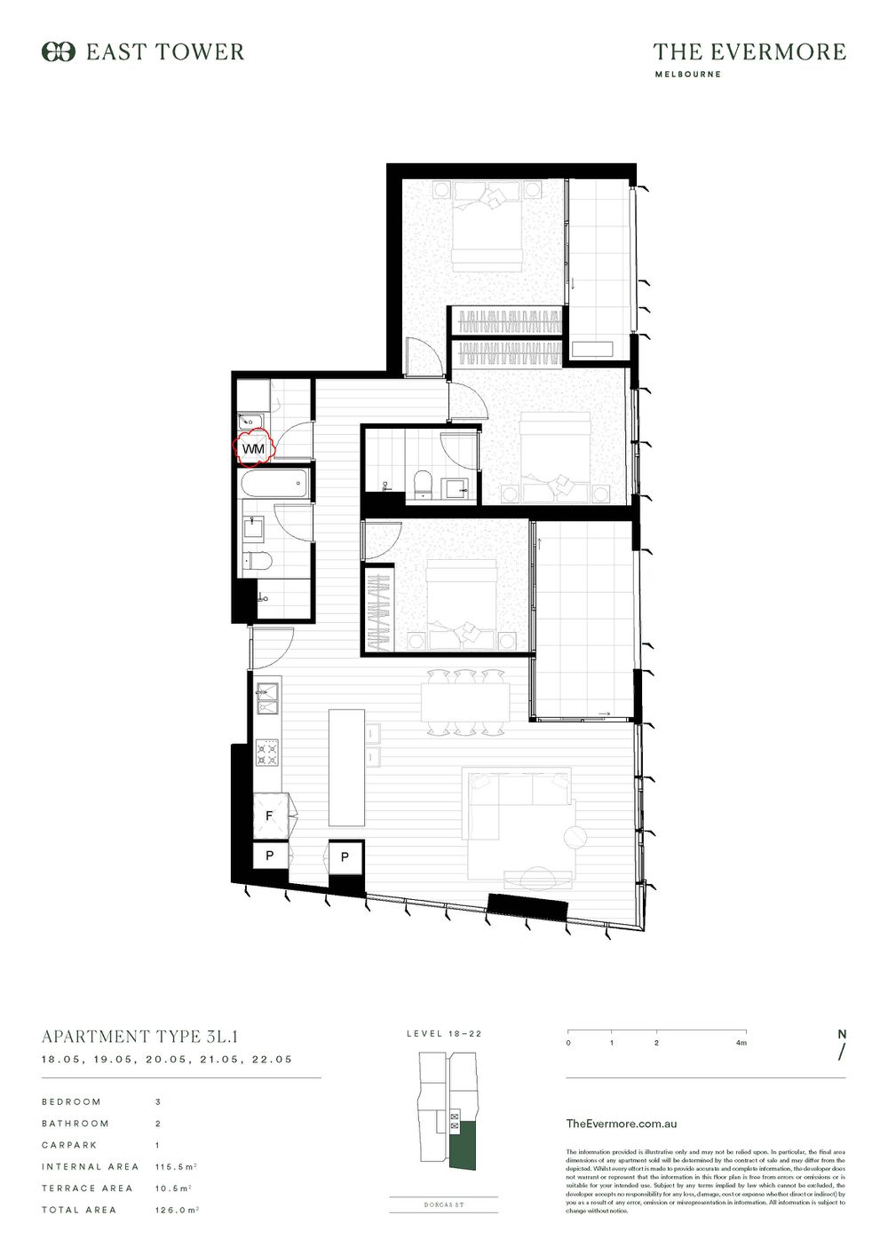 2205B / 58-66 Dorcas Street, Southbank