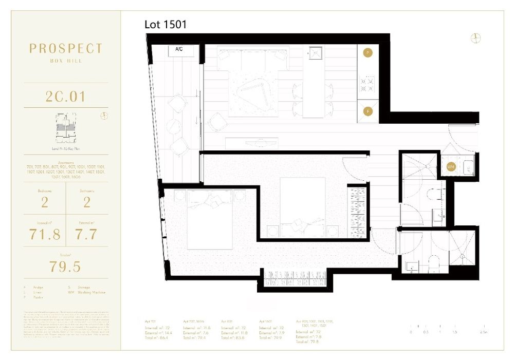 1301 / 9 Prospect St, Box Hill