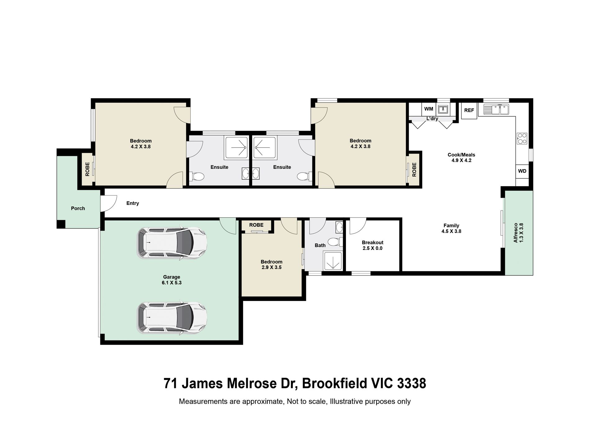 71 James Melrose Drive, Brookfield