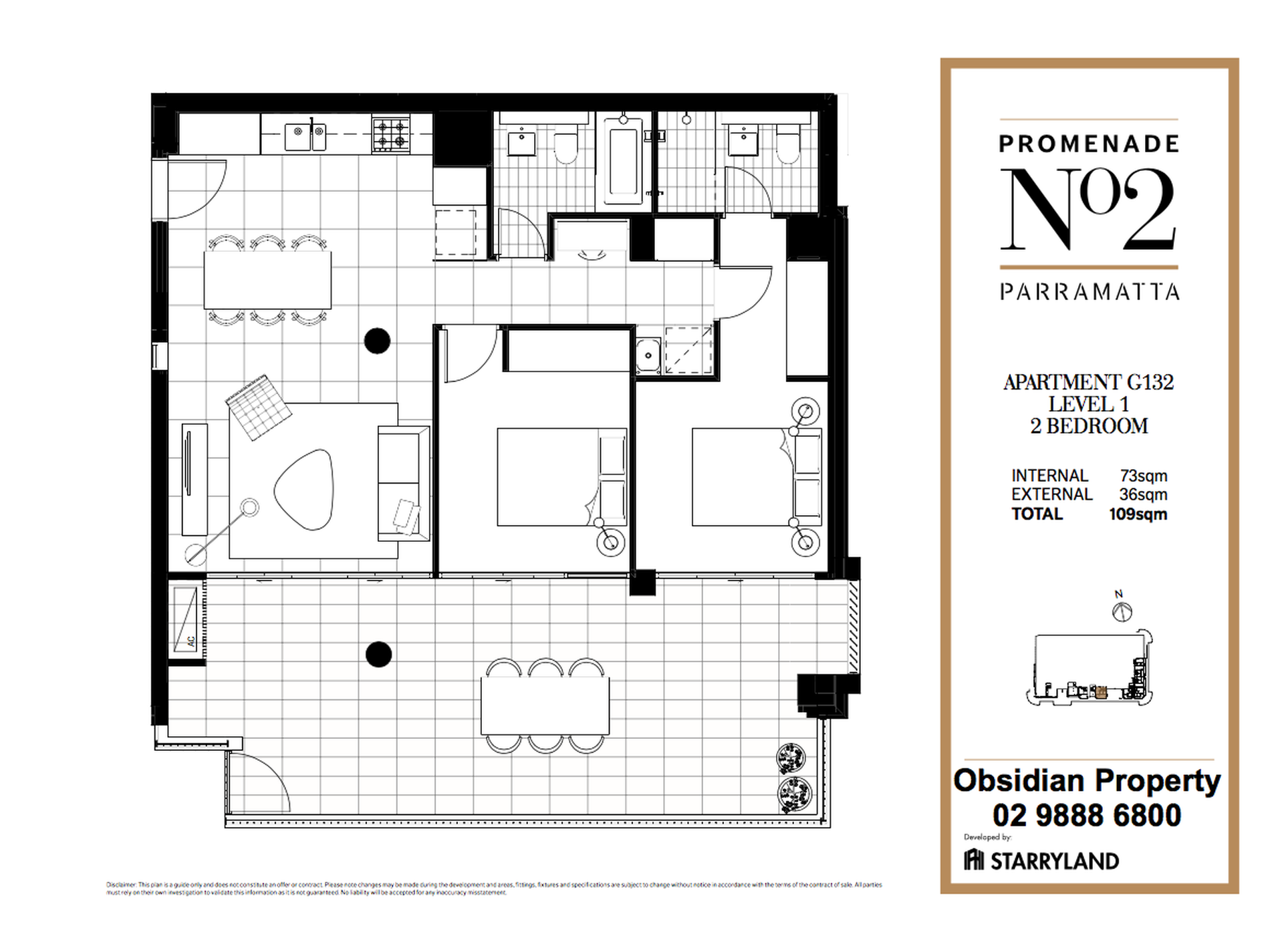 G132 / 1 Broughton Street, Parramatta