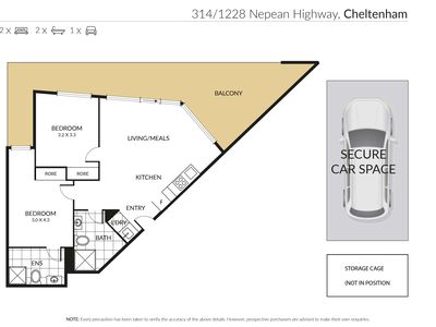 314 / 1228 NEPEAN HIGHWAY, Cheltenham