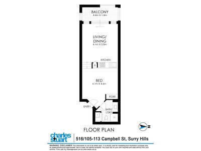 516 / 105-113 Campbell Street, Surry Hills