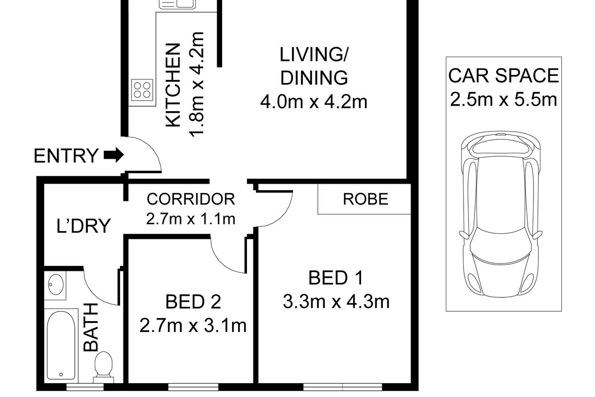 3 / 18 Hampden Road, Lakemba
