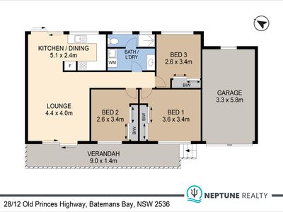 28 / 12 Old Princes Highway, Batemans Bay