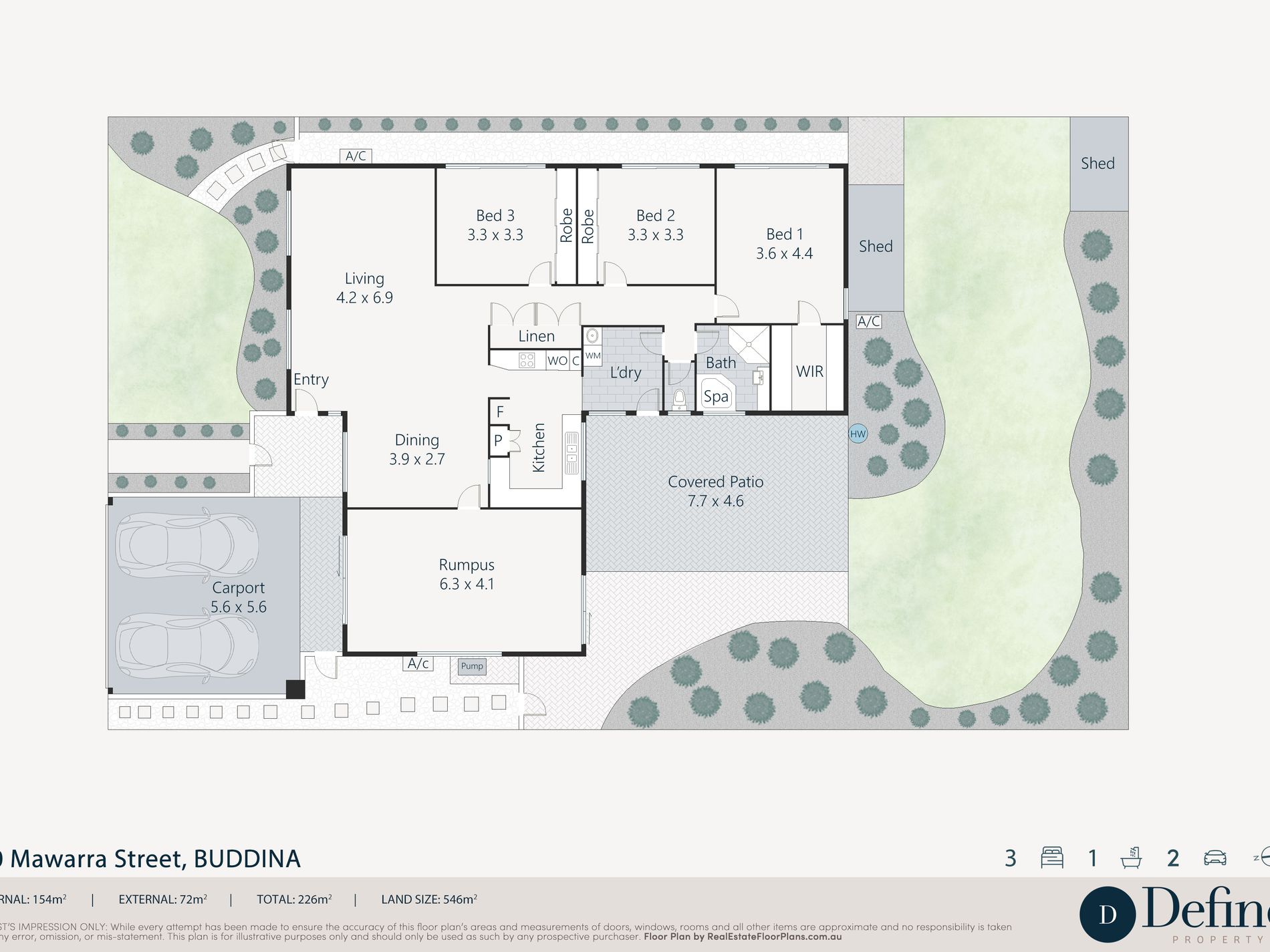 30 Mawarra Street, Buddina Floor Plan