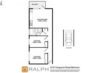 2 / 10 Yangoora Road, Belmore