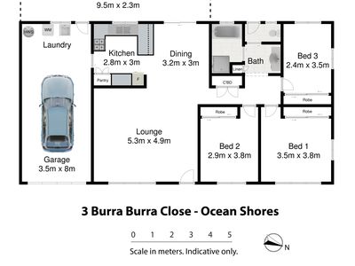 3 Burra Burra Close, Ocean Shores