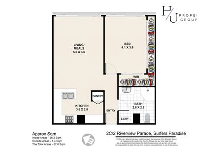 2c / 2 Riverview Parade, Surfers Paradise