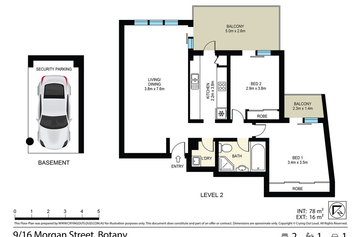 9 / 16 Morgan Street, Botany
