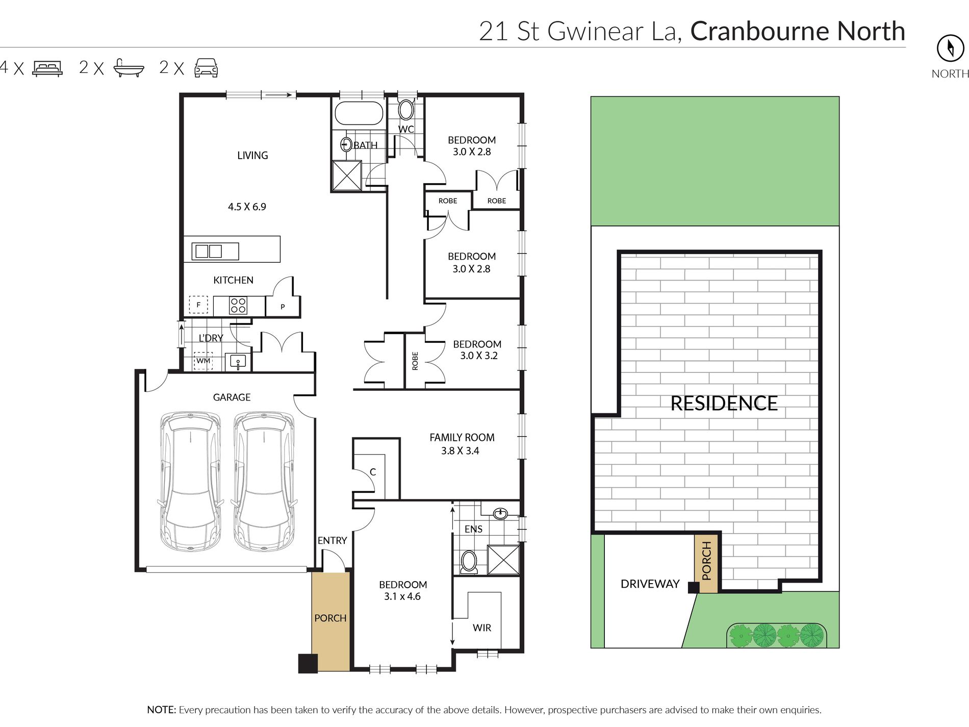 21 St Gwinear Lane, Cranbourne North