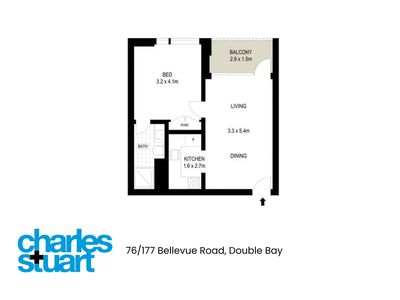 76 / 177 Bellevue Road, Double Bay