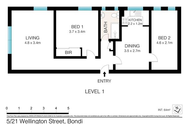 5 / 21 Wellington Street, Bondi
