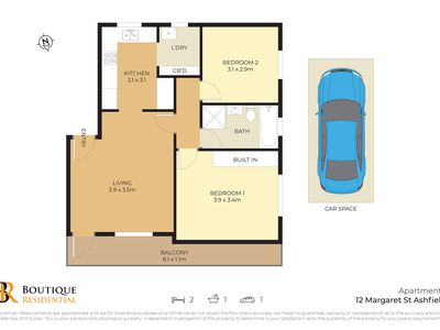 1 / 12 Margaret Street, Ashfield