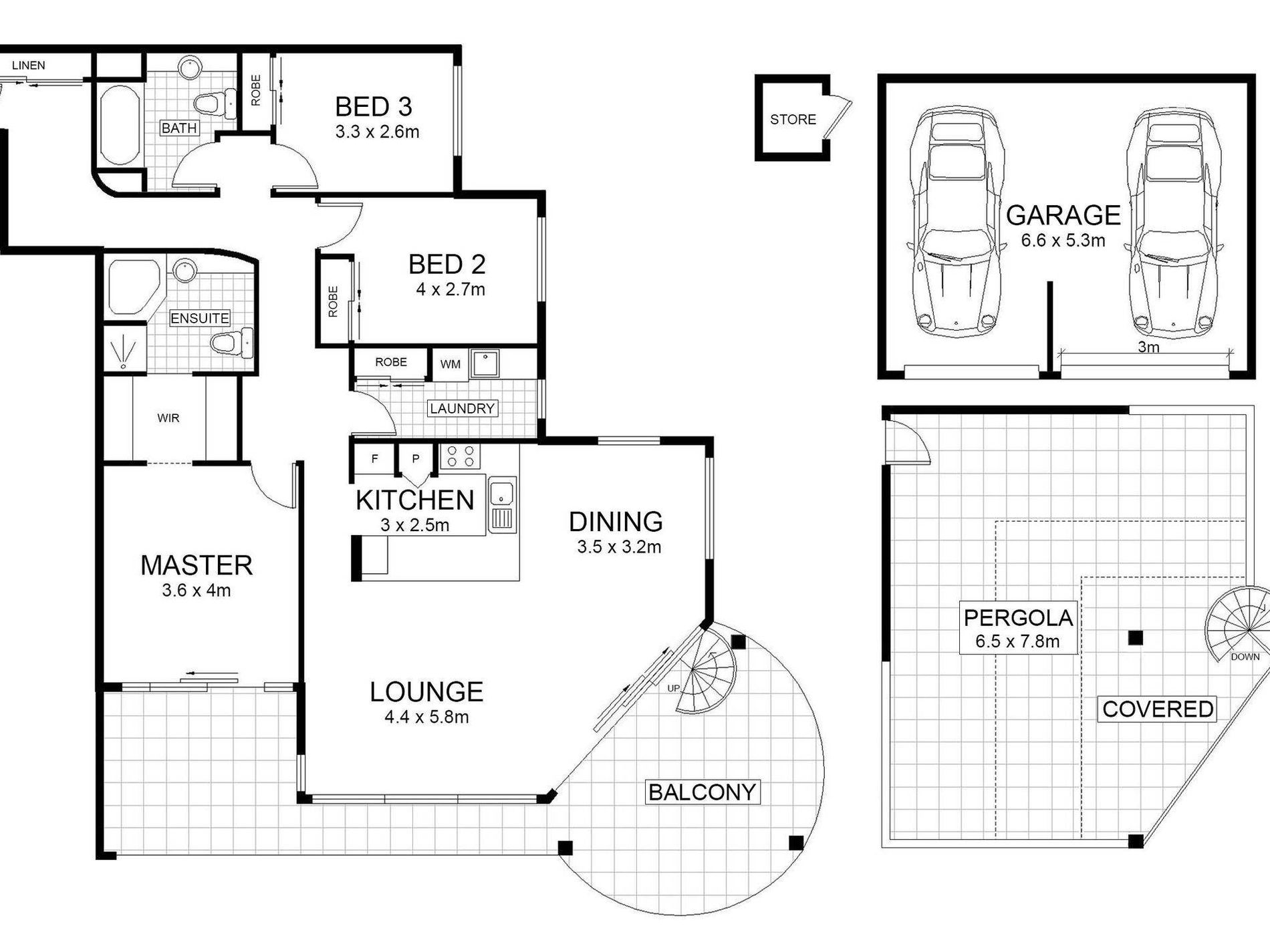 Alexandra Headland Floor Plan