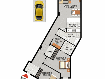 57 / 45 Bonar Street, Arncliffe