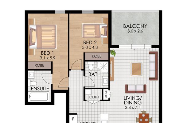 55 / 3-7 Taylor Street, Lidcombe