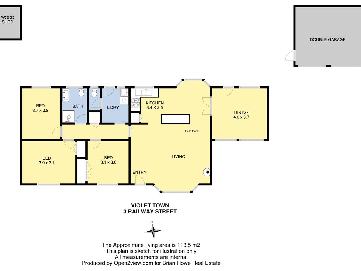 3 Railway Street, Violet Town