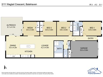 2 / 11 WAGTAIL CRESCENT, Batehaven