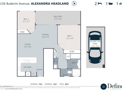 2 / 26 Buderim Avenue, Alexandra Headland