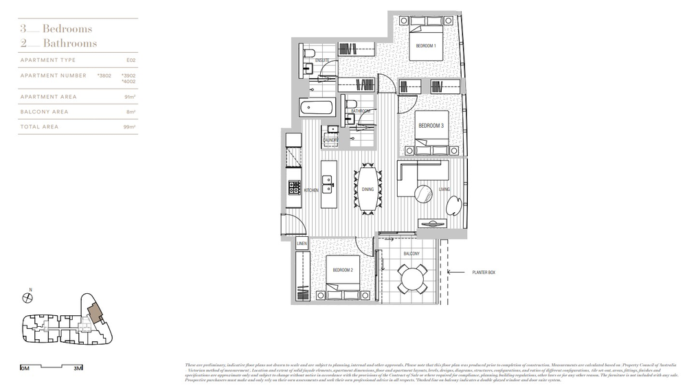 4002 / 628 Flinders Streets, Docklands