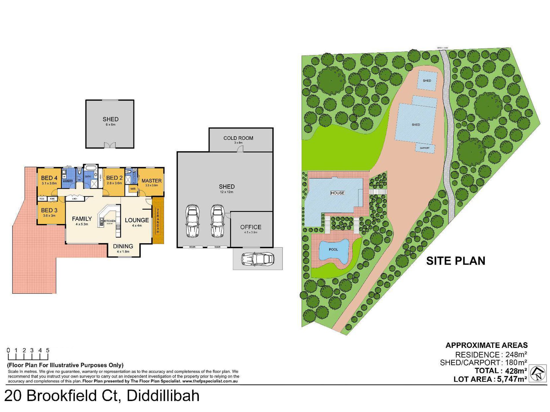 20 Brookfield Court, Diddillibah Floor Plan
