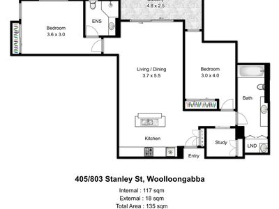 405 / 803 Stanley Street, Woolloongabba