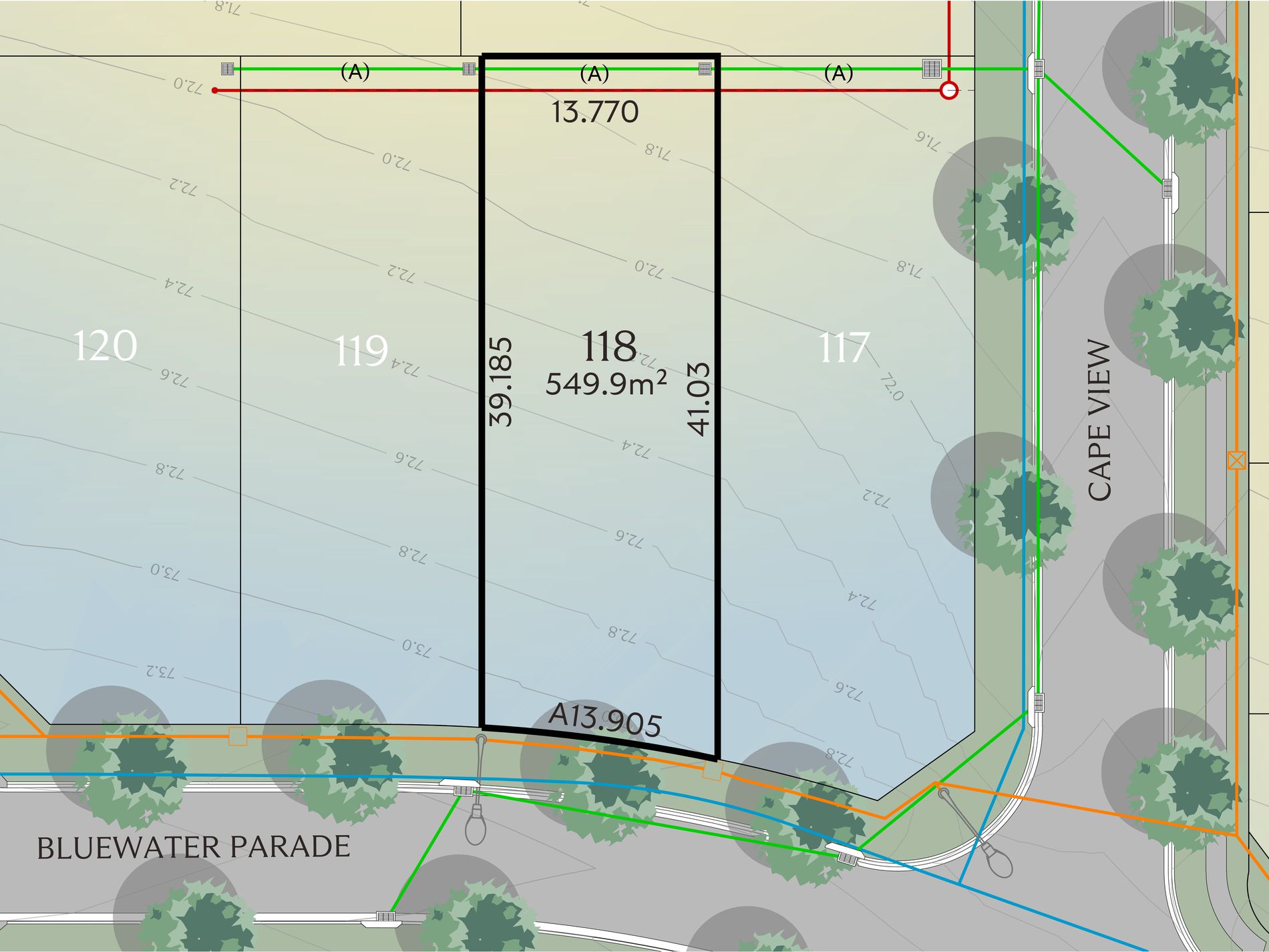 Lot 118, Bluewater Parade, Pinny Beach