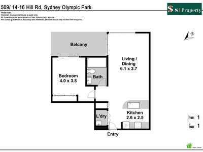 509 / 16 Hill Road, Wentworth Point
