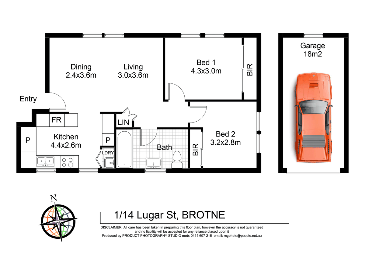 1 / 14 Lugar Street, Bronte