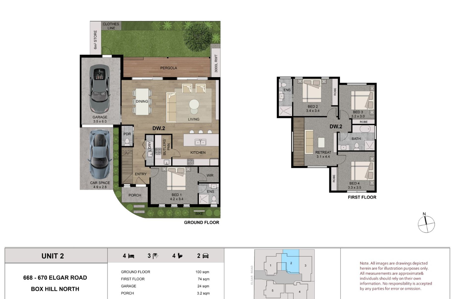 1-5 / 668–670 Elgar Road, Box Hill North