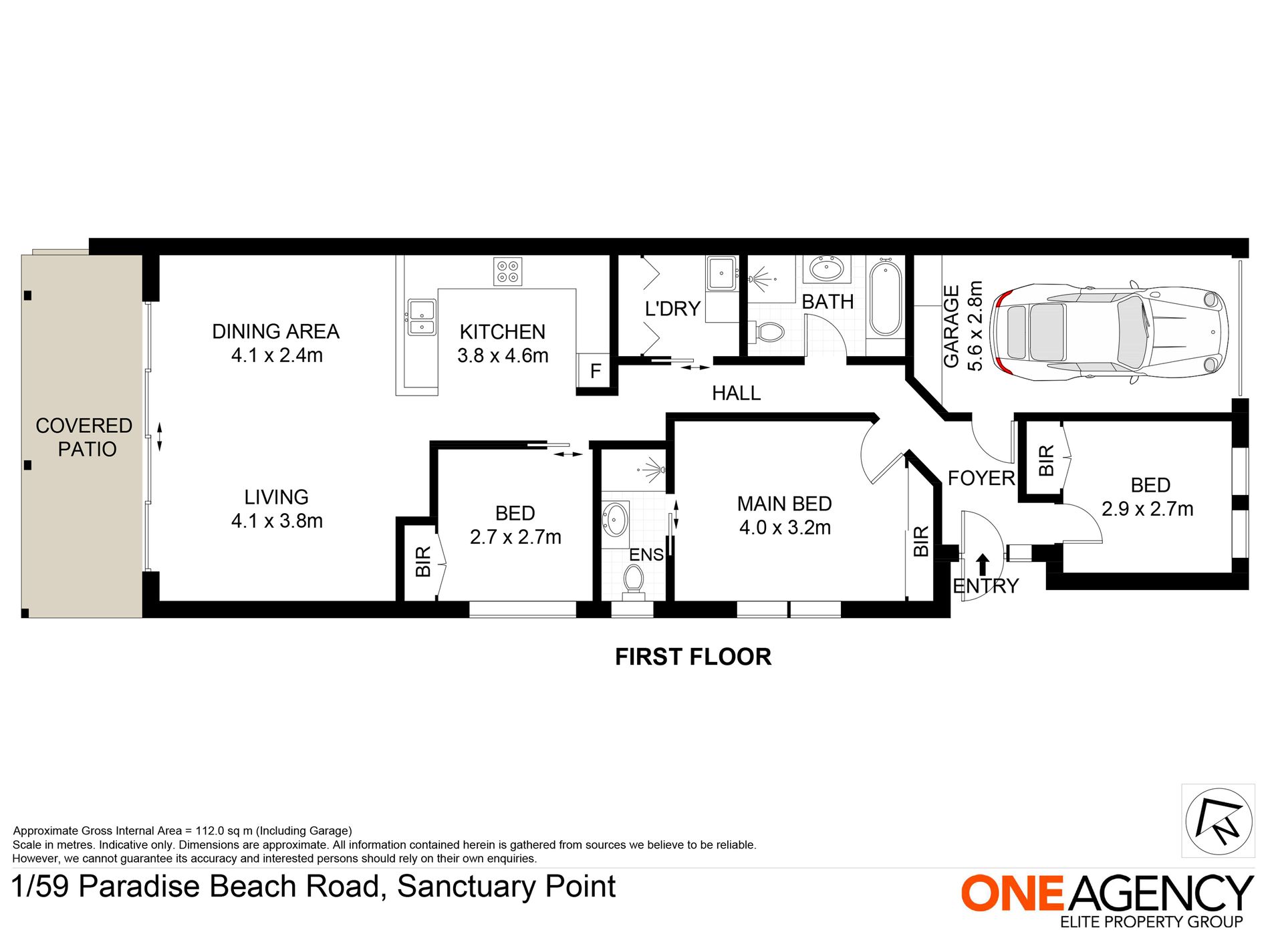 1 / 59 Paradise Beach Road, Sanctuary Point