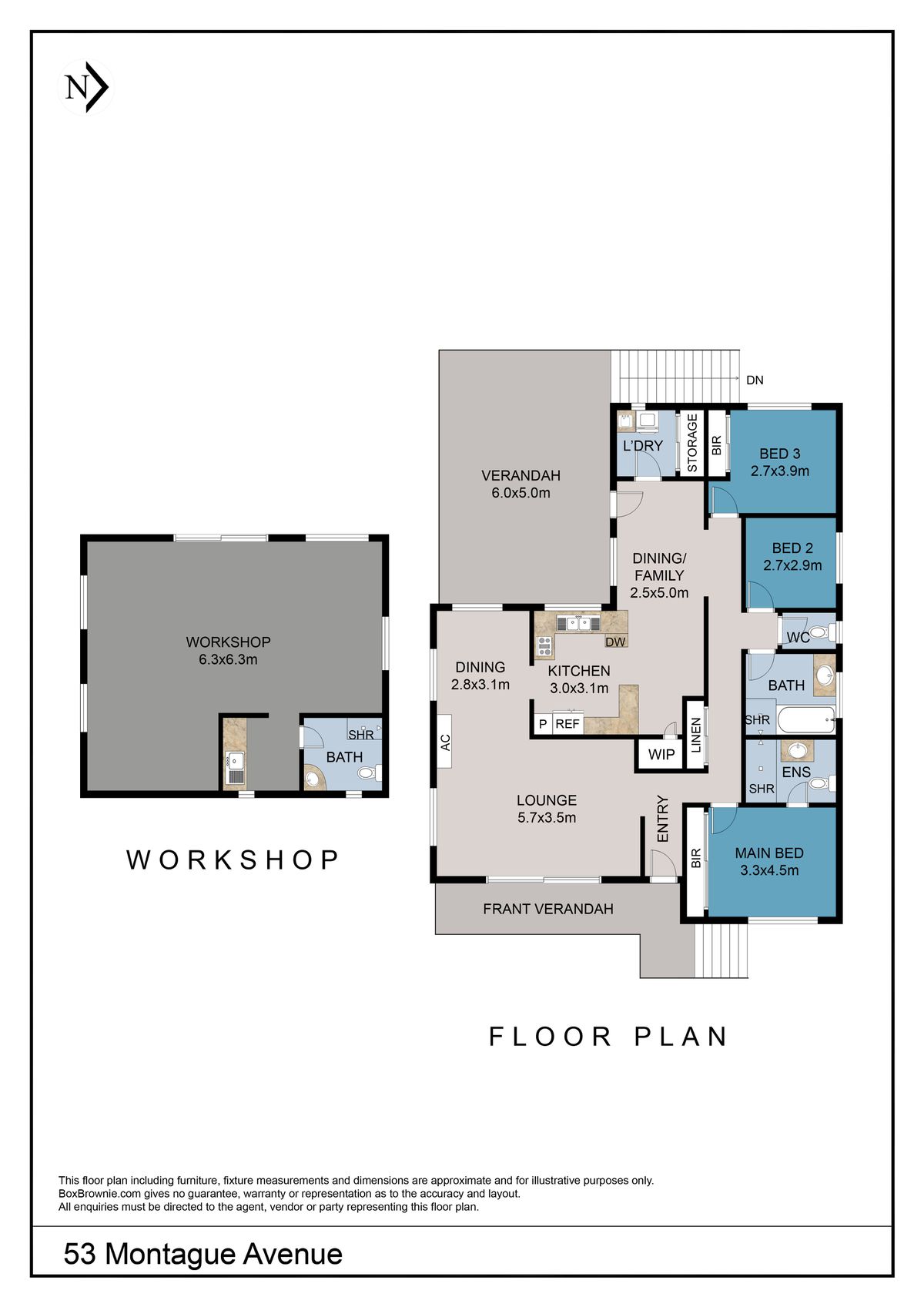 53 Montague Avenue, Kianga