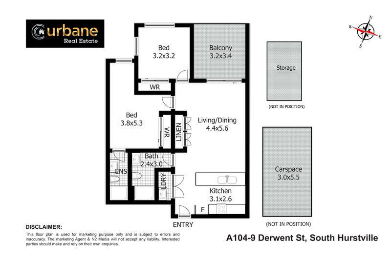 104 / 9 Derwent Street, South Hurstville