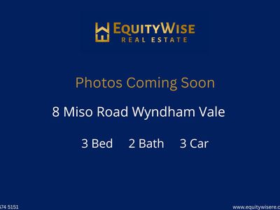 8 Miso Road, Wyndham Vale
