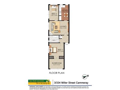 3 / 334 Miller St, Cammeray