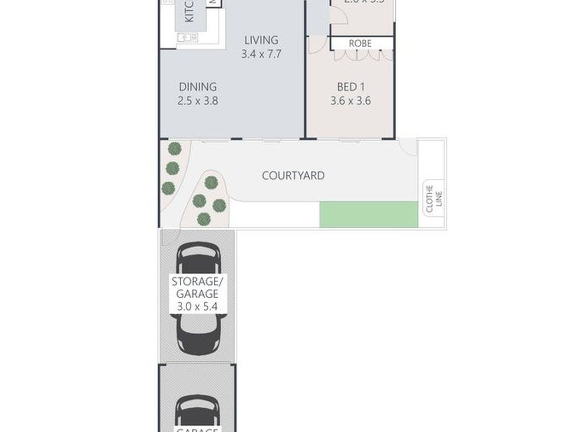 3 / 11 Carinya Street, Mooloolaba Floor Plan