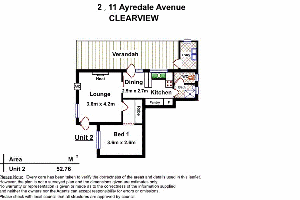 2 / 11 Ayredale Avenue, Clearview