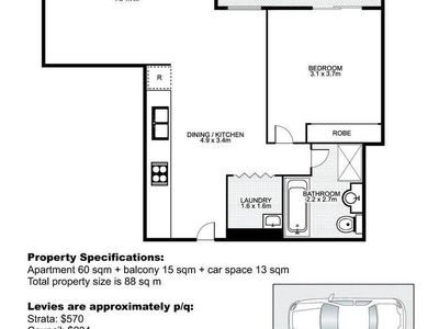 12 / 1-3 Mary Street, Lidcombe