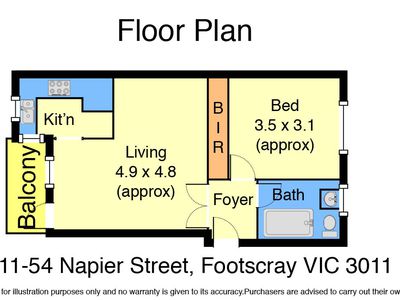 11 / 54 Napier Street, Footscray