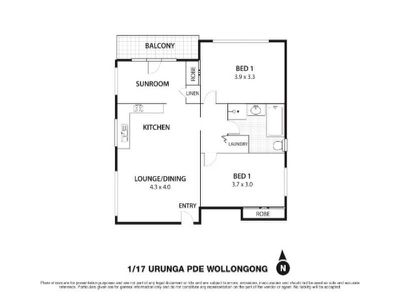 1 / 17 Urunga Pde, Wollongong