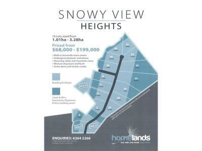 Lot 4 Snowy View Heights, Huonville