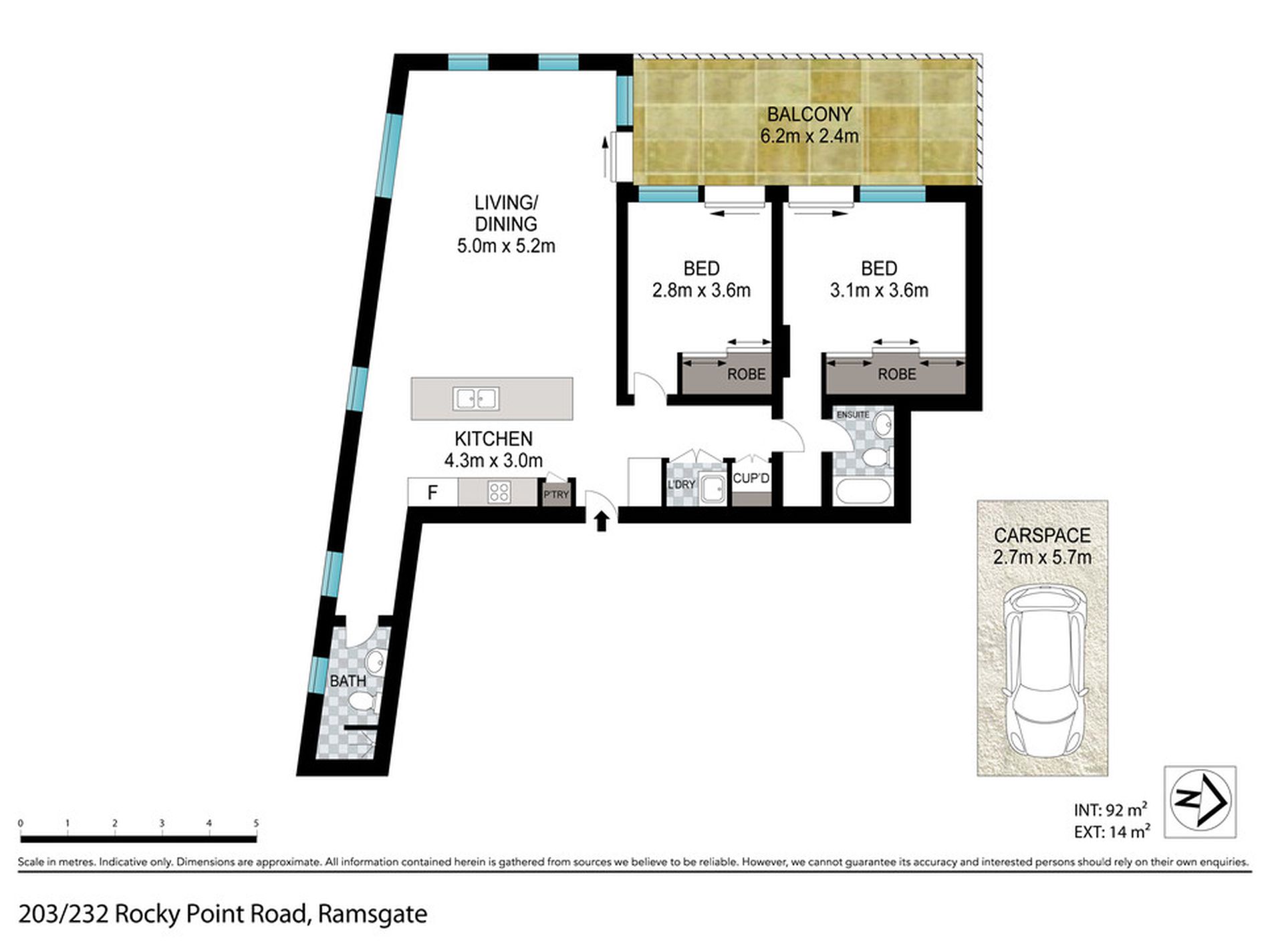 203 / 232-234 Rocky Point Road, Ramsgate