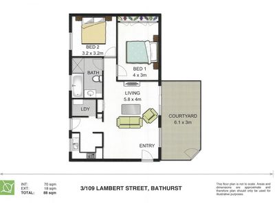 3 / 109 Lambert Street, Bathurst