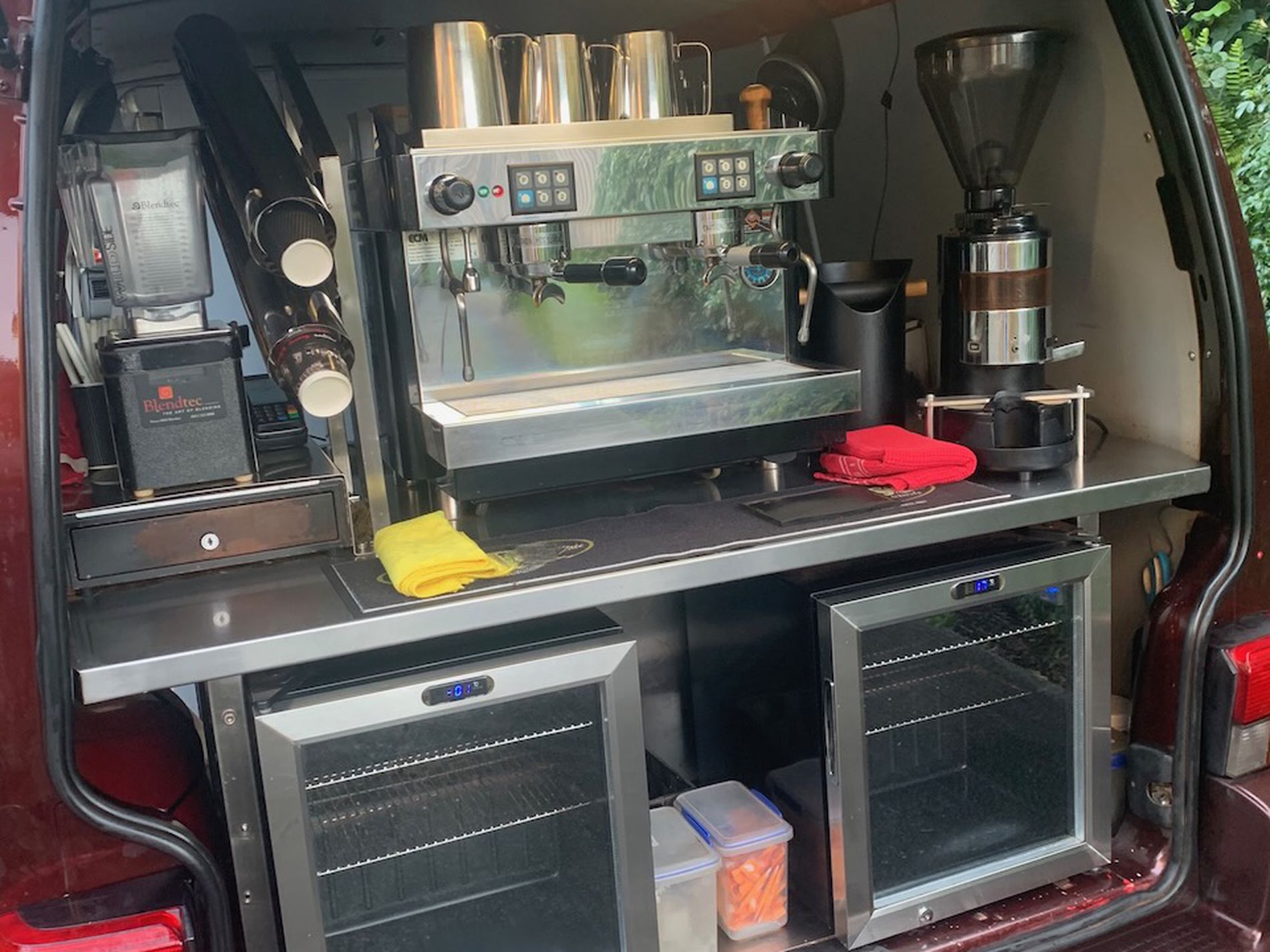 Mobile Coffee Business with Two Vans for Sale