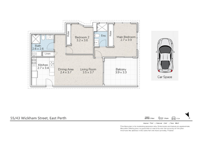 55 / 43 Wickham Street, East Perth