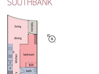 1601 / 70 Southbank Boulevard, Southbank