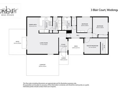 3 BLAIR COURT, Wodonga