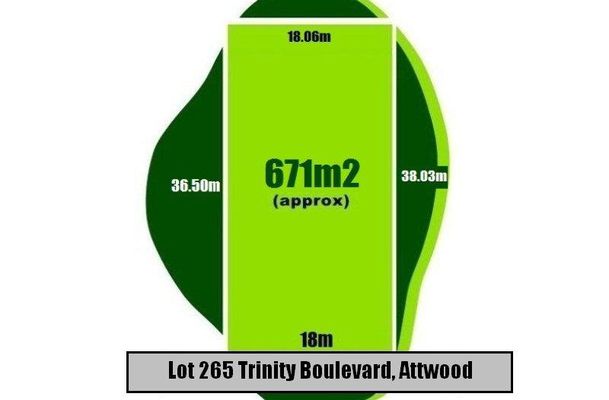 Lot 265 Trinity Boulevard, Attwood