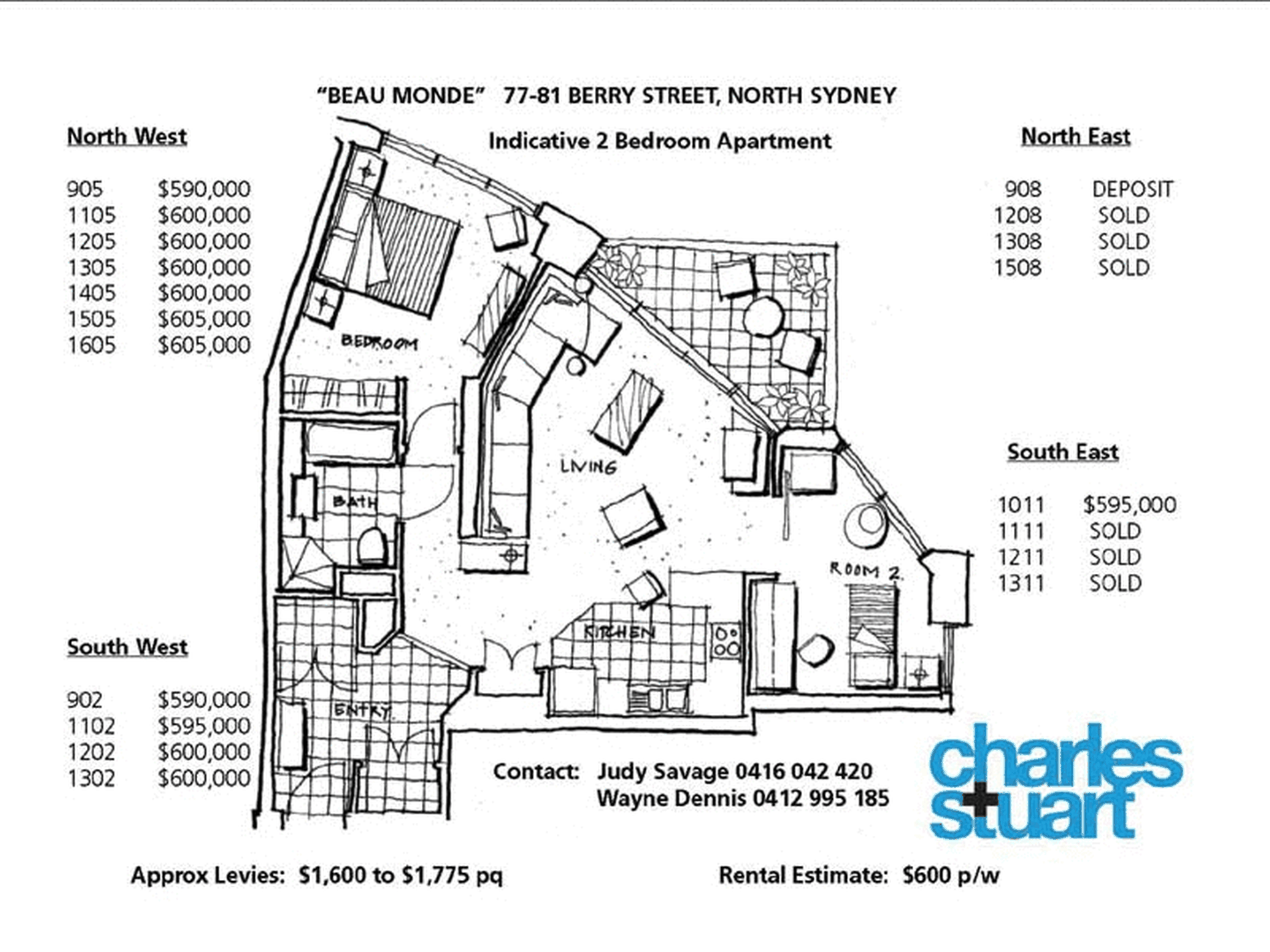 908 / 77-81 Berry Street, North Sydney